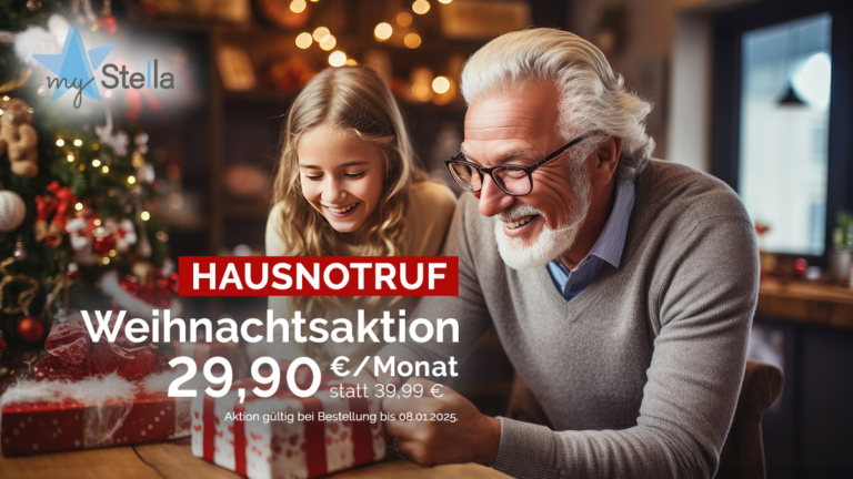 myStella Hausnotruf Weihnachtsaktion 2024