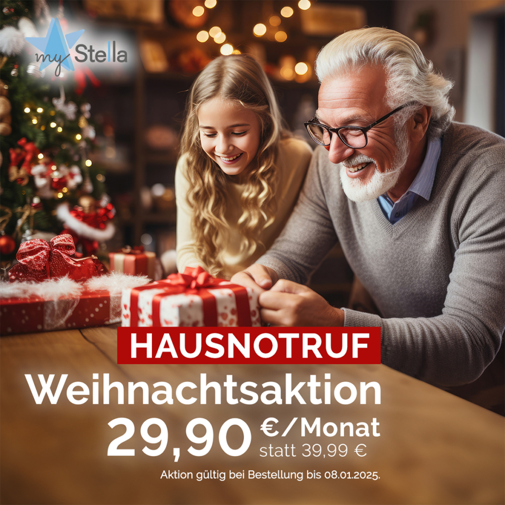 myStella Hausnotruf Weihnachtsaktion 2024